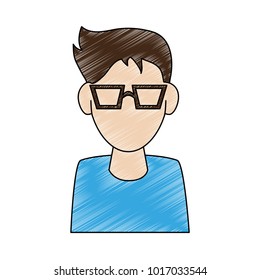 Man avatar cartoon