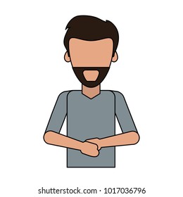 Man avatar cartoon