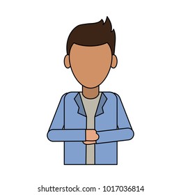Man avatar cartoon