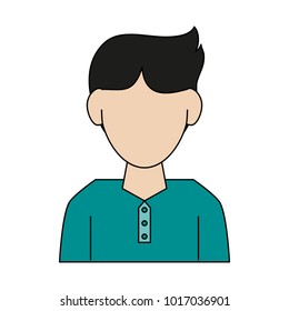 Man avatar cartoon