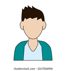 Man avatar cartoon