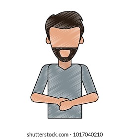 Man avatar cartoon