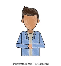 Man avatar cartoon