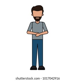 Man avatar cartoon