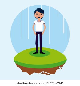 Man avatar cartoon