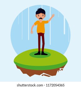 Man avatar cartoon