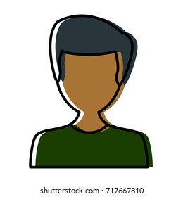Man avatar cartoon