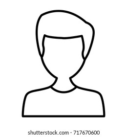 Man avatar cartoon
