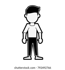 Man avatar cartoon