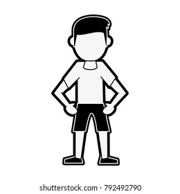 Man avatar cartoon