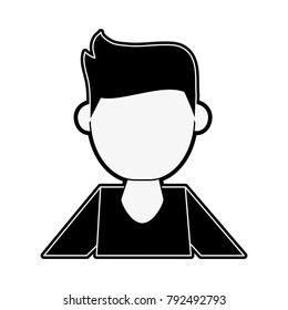 Man avatar cartoon