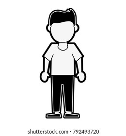 Man avatar cartoon