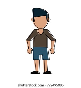 Man avatar cartoon