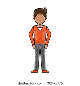 Man avatar cartoon