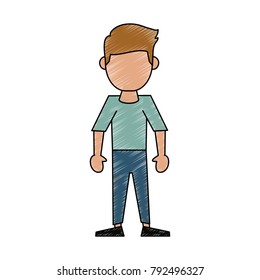 Man avatar cartoon