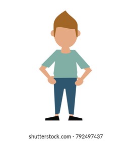 Man avatar cartoon