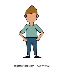 Man avatar cartoon