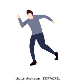 man avatar character