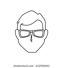 man avatar character icon