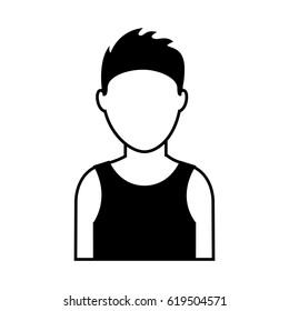 man avatar character icon