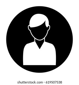 man avatar character icon