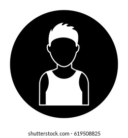 man avatar character icon