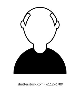 man avatar character icon vector illustration design