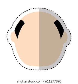 man avatar character icon vector illustration design