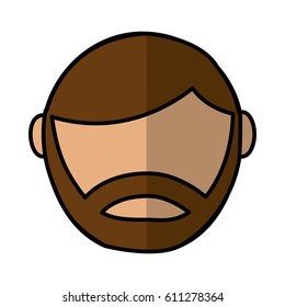 man avatar character icon vector illustration design