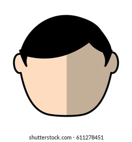 man avatar character icon vector illustration design