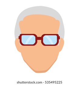 man avatar character isolated icon