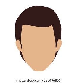 man avatar character isolated icon