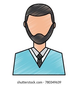 man avatar character male face portrait cartoon