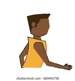 man avatar doodle 