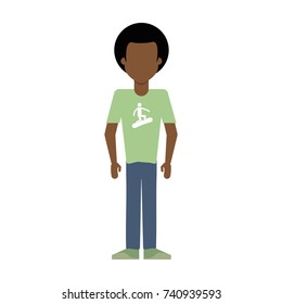 man avatar full body icon image 