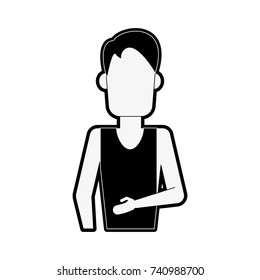 man avatar full body icon image