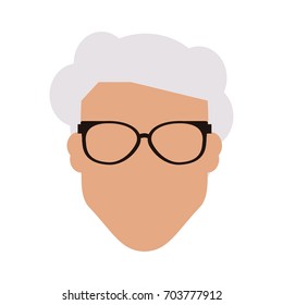 man avatar head icon image 