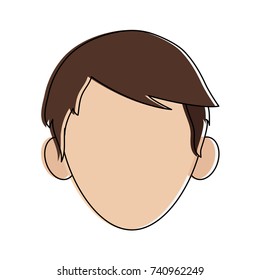 man avatar head icon image 