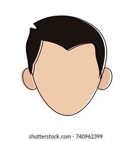 man avatar head icon image 