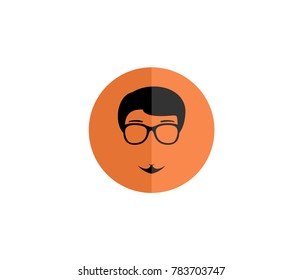 Man Avatar icon vector template