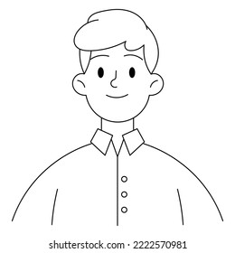 Man avatar Illustration Pack for Web Design, Poster, Brochure, Printing, Advertisement, etc.