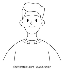 Man avatar Illustration Pack für Web Design, Poster, Broschüre, Druck, Werbung, etc.