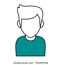 man avatar portrait icon image 