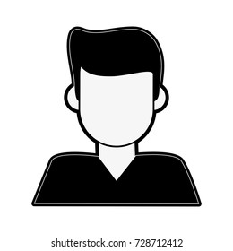 man avatar portrait icon image 