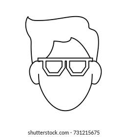 man avatar portrait icon image