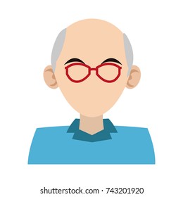 man avatar portrait icon image 