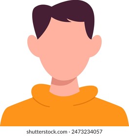 Man Avatar Profile Vector Illustration