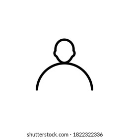 Man avatar user icon ( vector illustrator )