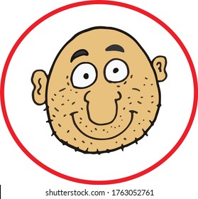 man avatar vector design. eps10