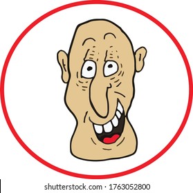 man avatar vector design. eps10